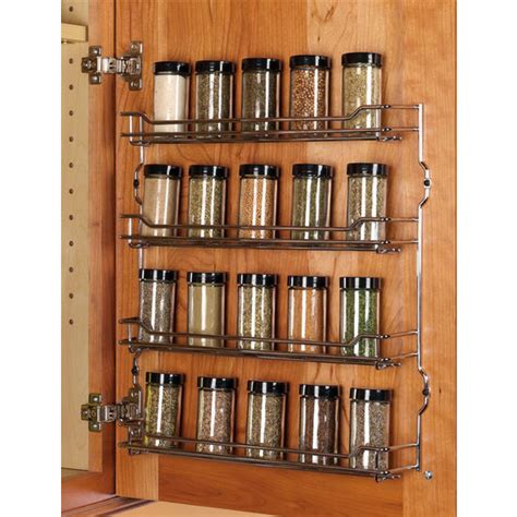 hafele kitchen cabinet door mounted steel wire spice racks|spice tray drawer insert.